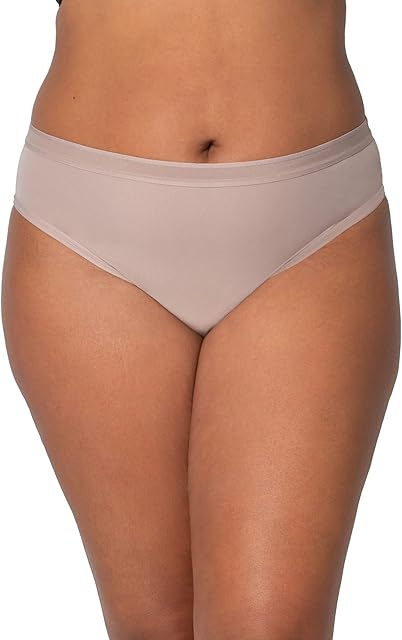 Women's Plus Size Brief Panties Soft, Seamless Comfort for All-Day Wear