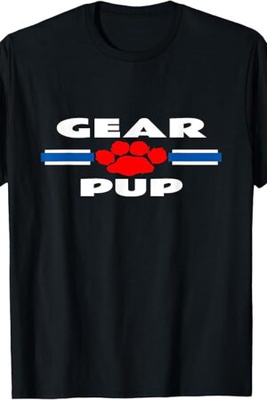 Gear Pup Gay Puppy Play Fetish Leather Kink Dom Sub T-shirt T-Shirt