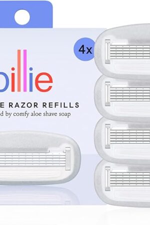 Billie Women?s Razor Refill Blades ? 4 Count (Pack of 1)
