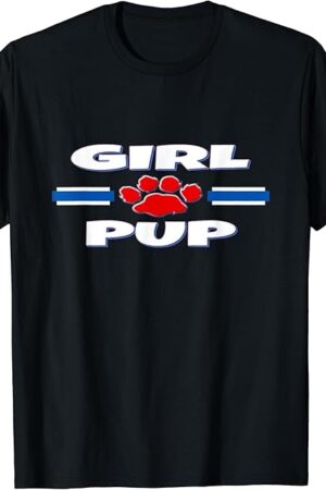 Human Girl Pup Shirt Female Puppy Play Fetish Tshirt Gear