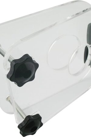 Acrylic Testicle Crusher (Color: Clear Size: 40mm/50mm, 45mm/55mm,50mm/60mm)(S)