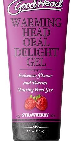 Doc Johnson GoodHead - Warming Oral Delight Gel - Strawberry - 4 fl. oz. (118 ml)