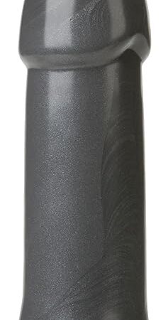 Doc Johnson American Bombshell - B-7 Torpedo - Vac-U-Lock Compatible Dildo - for Adults Only, Gunmetal Grey