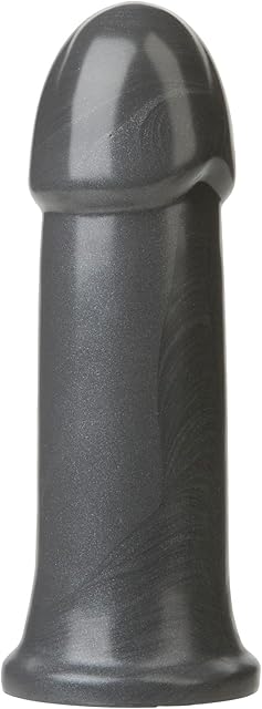 Doc Johnson American Bombshell - B-7 Torpedo - Vac-U-Lock Compatible Dildo - for Adults Only, Gunmetal Grey