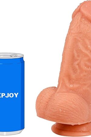 2.24'' Diameter Thick Huge Dildo, MKPJOY 650g /1.43LB Realistic Dildos with Strong Suction Cup for Hands-Free and Anal Play, G-spot Giant Dildo Anal Adult Sex Toys for Male & Female, Couples