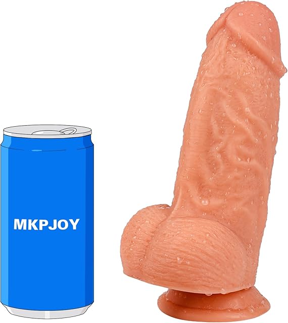 2.24'' Diameter Thick Huge Dildo, MKPJOY 650g /1.43LB Realistic Dildos with Strong Suction Cup for Hands-Free and Anal Play, G-spot Giant Dildo Anal Adult Sex Toys for Male & Female, Couples
