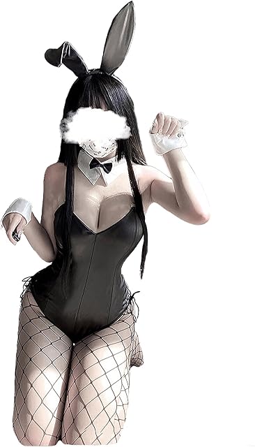 Womens Bunny Girl Lingerie Set Anime One Piece Bodysuit Cosplay Costume