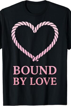 Kinky BDSM Bondage Shibari Rope Fetish Art T-Shirt