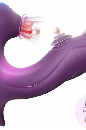 Adult Sex Toys G Spot Vibrator - 3 in 1 Wearable Vibrators Thrusting Dildo with 5x5x10 Pulsating & Vibrating Wand for Clitoral Nipple Anal Stimulation, Female Couples Sex Toys for Woman Pleasure