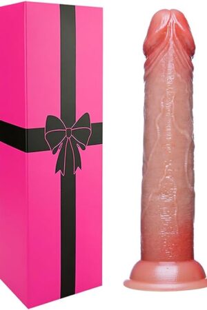 57 Inch Silicone Realistic Small Thin Slim Dildo for Beginner, 5 Inch Soft Mini G-spot Anal Dildo no Balls with Suction Cup, Real Skin Feel Tiny Prostate Shower Dildos Adult Sex Toy for Women Men Gay