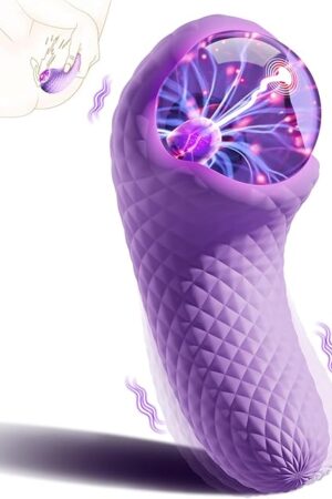 Clitoral Vibrator Sex Toys - Electric Pulse G Spot Vibrators Adult Toys with 10 Electric Pulse & 10 Vibration Modes for Clitoral Nipple Anal Stimulation, Small Wand Vibrators for Women Pleasure