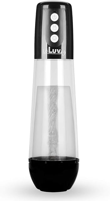 iPump Sucking Masturbator Penis Pump + Magic Sleeve Battery Operated - Black