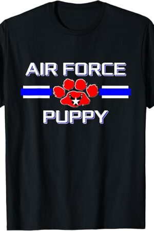 Air Force Human Puppy Play Shirt | Military Pup BDSM Fetish T-Shirt