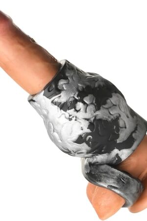 Cock Ring Balls Couple Sex Toy Penis Sleeve with Wolf Knot Dick Enlargement Thickening Penile Girth Enhancer Delayed Ejaculation Soft Silicone Adult [Made in USA]