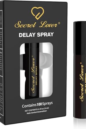 Desensitizing Delay Sprayer for Long Last Men Sex Novelties, Upgraded Formula Male Climax Control Delay Spray Better Maximized Sensation, Sexual Enhancer Last Longer in Bed Prolong Climax for Him, 6ml