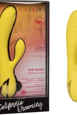 CalExotics California Dreaming San Diego Seduction, Yellow (SE-4351-05-3)