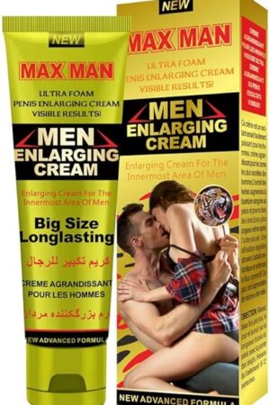 Generic Men MaxMan Yellow Massage Cream Penis Becomes Longer and Thicker Penis Enhancement Cream