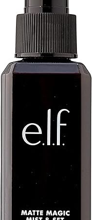 elf Matte Magic Mist & Set - Small, Lightweight, Long Lasting, Mattifying, Revitalizes, Controls Shine, Refreshes, Hydrates, All-Day Wear, 20 Fl Oz