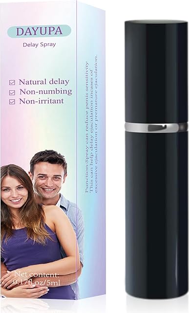 Enhancers - Desensitizing Delay Spray for Men clinically Proven to Help You Last Longer in Bed - delay Sprayer for Long Last Men-0.17fl oz