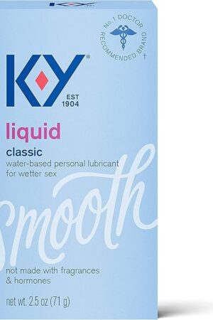 K-Y Liquid Lubricant, 2.5 oz. (Pack of 6)
