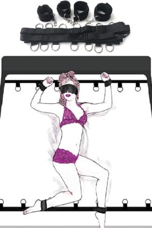 Bed Restraint for Queen Sized Bed Bed Bondage Restraints Sex Adults King Size Bed Tie Down Straps for Women Sex Tie Down Under Mattress Queen Size Restraints for Bed Sweatshirt