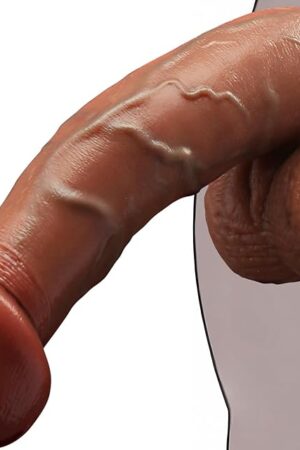 11 Inch Realistic Huge Thick Dildo Sex Toys, Skin-Like Big Thick Dildo with Strong Suction Cup for Hands-Free Play, Lifelike Silicone Monster Anal Dildos for Vagina Anal Stimulation