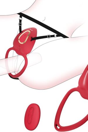 Adult Sex Toys Wearable Panty Vibrator,Female Sex Toy with 10 Vibration Modes,Vibrating Penis Ring Clitoral Stimulator,Couple Sex Toy with Remote Control Vibrators for Women Men Sexual Pleasure BDSM