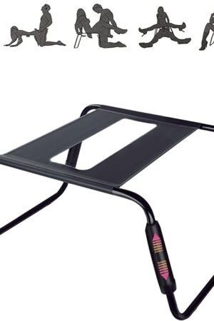 Folding Adjustable Position Assist Chair Portable Couples Mount Stool Elastic Furniture for Bedroom Bathroom Bear Weight up to 300 pounds 5612