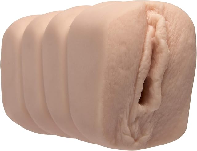Doc Johnson Club Jenna - Ashton Moore - ULTRASKYN - Pocket Pal - Open-Ended Stroker - Pussy, White (5803-06-AM)