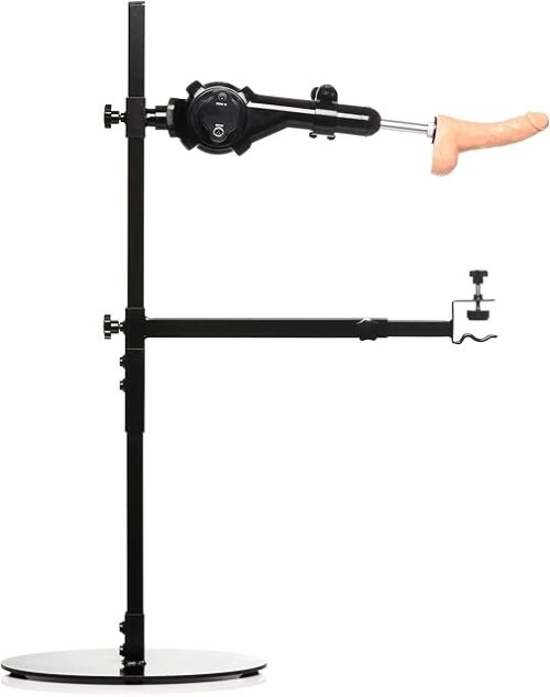 MASTER SERIES The Dicktator 20 Adjustable Thrusting Machine with Multi-Speed Controller, Durable Steel Frame, Detachable Motor, Suction Base, Stabilizing Arm, Precision Control Design