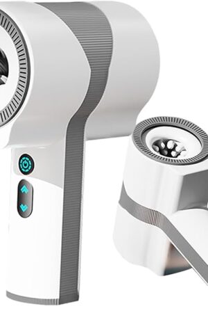 3 In 1 Male Masturbator Handheld Penis Stroker - Sex Machine Thrusting Automatic with 5 Telescopic Rotations & 7 Vibrations Modes & 3D Double Silicone Sleeves Electric Sex Toy for Men Realistic Vagina