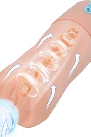 Automatic Male Mastubator Electric Sucking Cup Stroker Equipment 10 Vibration 5 Suction Exhaust 3 in 1 Pocket Pussy Pleasure Vaginal Adult Sex Toy