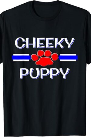 Cheeky BDSM Puppy Pride, Human Pup Play Gear, Gay Fetish T-Shirt
