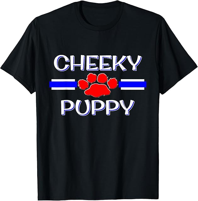 Cheeky BDSM Puppy Pride, Human Pup Play Gear, Gay Fetish T-Shirt