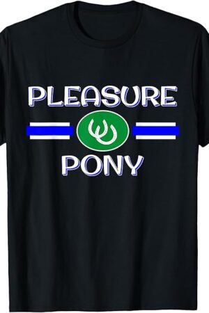 BDSM Pleasure Pony Fetish Shirt, Human Dom Sub PonyPlay Kink T-Shirt