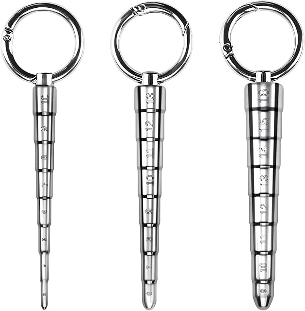 FST Penis Plug 3 PCS Urethral Sound, Stainless Steel Graduated Scale Urethra Dilator Male Masturbator for Urethral Stimulation and Training Adult Sex Toys for Men