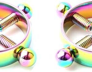 Body Ring Clip Clamps for Women Stainless Steel Adjustable Body Clamps Non-Piercing Body Jewelry