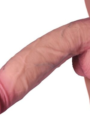 98'' Realistic Silicone Thick Dildo Sex Toy,18'' Diameter G-spot Dildo with Double Layer Hardness, Anal Dildo with Strong Suction Cup for Hands-Free Play, Lifelike Skin Touch,Sex Toys for Women Men