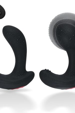 Automatic Vibrating Inflatable Anal/Butt Plug Prostate Massager with10 Vibrating Modes for Men, Anal Dilator Training Sex Toys Vibrator Sex Toys for Women Anal Sex Toys for LGBT Pleasure