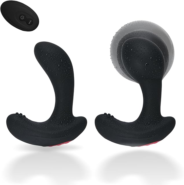 Automatic Vibrating Inflatable Anal/Butt Plug Prostate Massager with10 Vibrating Modes for Men, Anal Dilator Training Sex Toys Vibrator Sex Toys for Women Anal Sex Toys for LGBT Pleasure