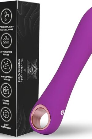 G Spot Vibrator for Women with 10 Modes? Silent Super Strong Internal Vibrator Clit ? Adult Toys for Women ? G Spot Dildo Sex Toy ? Discreet Dildo (Purple)