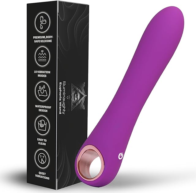 G Spot Vibrator for Women with 10 Modes? Silent Super Strong Internal Vibrator Clit ? Adult Toys for Women ? G Spot Dildo Sex Toy ? Discreet Dildo (Purple)