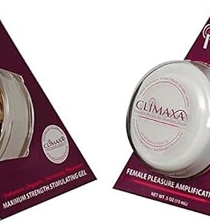 Climaxa Female Pleasure Amplification Orgasm Enhancement Stimulating Gel Size .5 Oz - 2 Pack