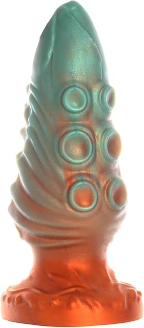 ferch Silicone Butt Plug Anal Sex Toys - 7.1" Butt Plug Anal Trainer Soft Prostate Toy for Anal Stretch, Octopus Dildo Adult Toys for Women Men