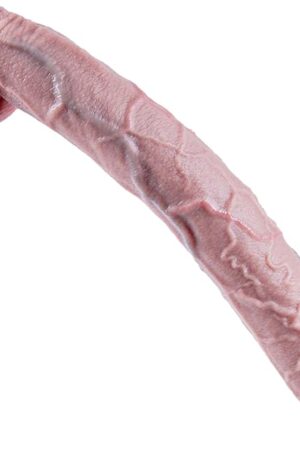 165 inch Giant Extra Long Dildo, Realistic Silicone Thick Dildo with Strong Suction Cup, XXL Giant Penis Anal Sex Toy for Clitoral Vaginal and G-spot Massage, Wide Penis Stimulator for Men and Women