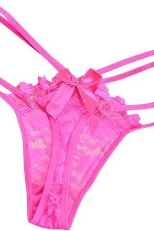 Women's G-String Thongs Briefs Lace Underwear, Sexy Ladies Panties Sexy Underwear Floral Panty Underpant Lingerie