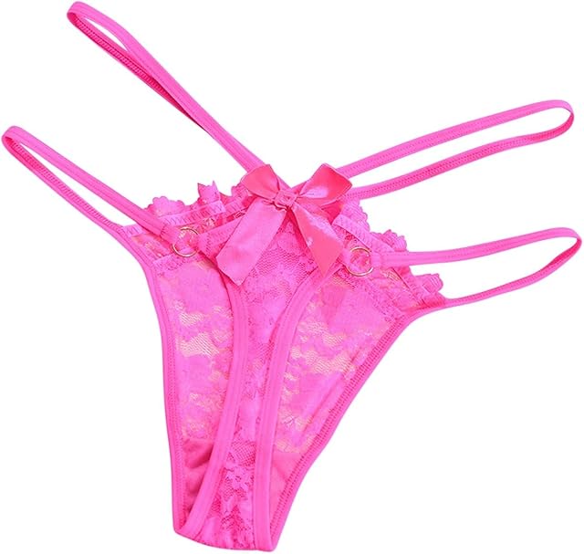Women's G-String Thongs Briefs Lace Underwear, Sexy Ladies Panties Sexy Underwear Floral Panty Underpant Lingerie