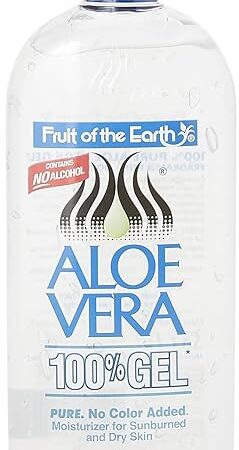 Fruit of the Earth Moisturer Gel, Aloe Vera, 12 Ounce