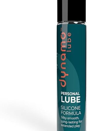 Dynamo Lube Silicone Based Formula 10oz - Silicone-Based Personal Lubricant, Lube for Men, Women, and Couples