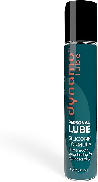 Dynamo Lube Silicone Based Formula 10oz - Silicone-Based Personal Lubricant, Lube for Men, Women, and Couples